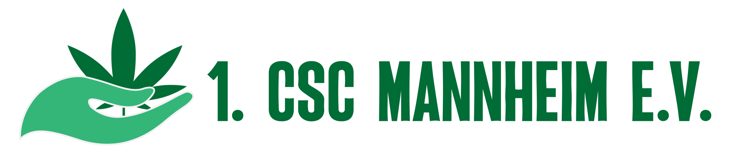 Cannabis Social Club Mannheim | 1. CSC Mannheim e.V. Logo